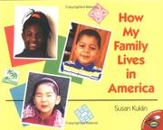 Cover of: How My Family Lives in America (Aladdin Picture Books) by Susan Kuklin