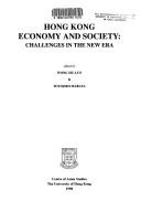 Cover of: Hong Kong economy and society by edited by Wong Siu-lun & Toyojiro Maruya.