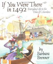 Cover of: If You Were There in 1492 by Barbara Brenner