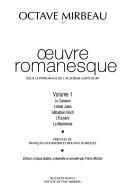 Cover of: Œuvre romanesque by Octave Mirbeau