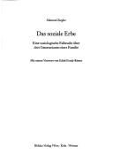 Cover of: Das soziale Erbe by Meinrad Ziegler