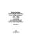 Cover of: Manuscript maps concerning the Gulf Coast, Texas, and the Southwest (1519-1836)