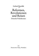 Cover of: Reformen, Revolutionen und Reisen: deutsche Polenliteratur
