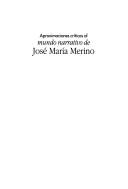 Cover of: Aproximaciones críticas al mundo narrativo de José María Merino