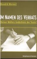 Im Namen des Verrats by Hendrik Werner