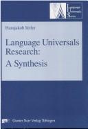 Cover of: Language universals research: a synthesis
