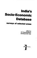 Cover of: India's socio-economic database: surveys of selected areas