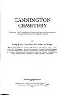 Cover of: Cannington cemetery: excavations 1962-3 of prehistoric, Roman, post-Roman, and later features at Cannington Park Quarry, near Bridgwater, Somerset