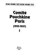 T︠S︡entralʹnyĭ pushkinskiĭ komitet v Parizhe (1935-1937) by M. D. Filin