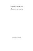 Cover of: Olas en la noche by César Antonio Molina