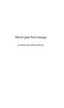 Mourir pour Paris insurgé by Franz van der Motte