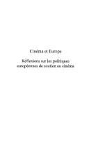 Cover of: Cinéma et Europe: réflexions sur les politiques européennes de soutien au cinéma