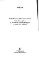 Cover of: Wit, passion, and tenderness by Sonja Fielitz