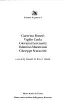 Cover of: Guerrino Botteri, Vigilio Caola, Giovanni Lorenzetti, Valentino Maestranzi, Giuseppe Scarazzini