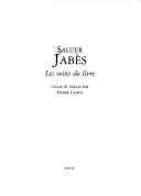 Cover of: Saluer Jabès: les suites du livre