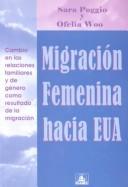 Cover of: Migración femenina hacia EUA: cambio en las relaciones familiares y de género como resultado de la migración