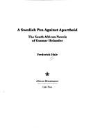 Cover of: Swedish pen against apartheid | Frederick Hale