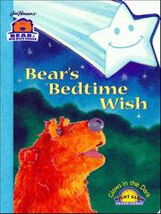 Cover of: Bear's bedtime wish by Ellen Weiss