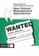 Cover of: New school management approaches