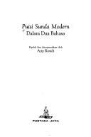 Cover of: Puisi Sunda modern dalam dua bahasa