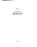 Cover of: Fortellingen om Bergen by Willy Dahl