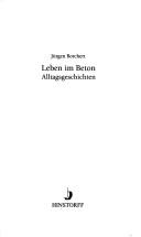 Cover of: Leben im Beton: Alltagsgeschichten