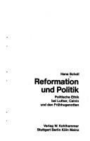 Cover of: Reformation und Politik by Hans Scholl