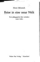 Cover of: Reise in eine neue Welt by Horst Mönnich