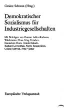 Cover of: Demokratischer Sozialismus für Industriegesellschaften