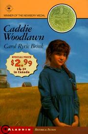 Cover of: Caddie Woodlawn - Newbery Promo '99 by Carol Ryrie Brink
