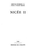 Cover of: Nicée II