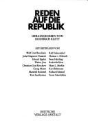 Cover of: Reden auf die Republik