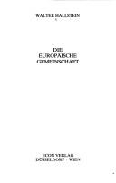 Cover of: Die Europäische Gemeinschaft