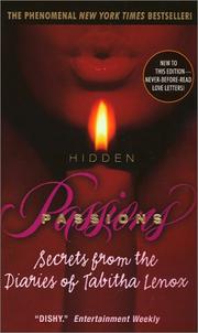 Cover of: Hidden Passions  by Tabitha Lenox