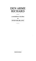 Cover of: Den arme Richard by Delblanc, Sven.
