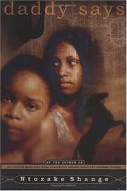 Cover of: Daddy says by Ntozake Shange