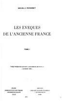 Cover of: Évêques de l'ancienne France