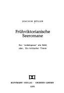 Cover of: Frühviktorianische Seeromane: d. "midshipman" als Held oder "Ein britischer Traum"