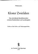 Das Kloster Zwiefalten by Wilfried Setzler