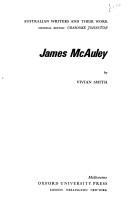 Cover of: James McAuley by Vivian Brian Smith