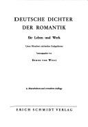 Cover of: Deutsche Dichter der Romantik by Benno von Wiese