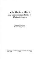 Cover of: The broken word by Winston Weathers