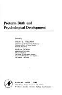 Cover of: Preterm birth and psychological development