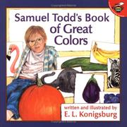 Cover of: Samuel Todd's Book of Great Colors (Aladdin Picture Books)