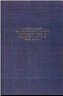 Cover of: Yankee, Swedish, and Italian acculturation and economic mobility in Jamestown, New York, from 1860 to 1920