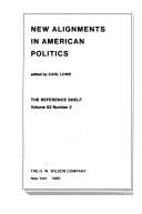 Cover of: New alignments in American politics