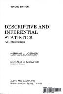 Cover of: Descriptive and inferential statistics: an introduction