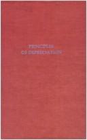 Cover of: Principles of depreciation