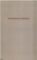 Cover of: mechanical philosophy