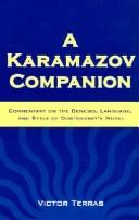 Cover of: A Karamazov companion by Victor Terras